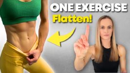 Tighten & Flatten your Lower Belly with ONE EXERCISE (Guaranteed!)