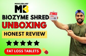 MuscleBlaze Biozyme Shred Tablets Review 💊 | Unboxing + Real Results