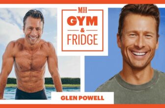 Glen Powell Shows Off His Gym & Fridge | Gym & Fridge | Men’s Health