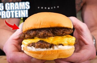 Healthy Cheeseburgers Are The PERFECT Diet Food (High Protein/Weight Loss)
