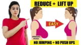 1 Minute Best Exercise To Reduce Breast Fat + Lift Up Breast Size Naturally In 12 Days 🔥