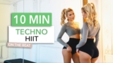 10 MIN TECHNO HIIT – Cardio on the beat, fast beats, fun – MOTIVATION BOOST