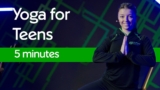 5-minute yoga for teens with Jess | Improve strength and flexibility