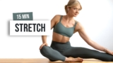 DAY 7 Back to Basics – 15 MIN FULL BODY STRETCH For Rest Day, Improve Mobility & Flexibility