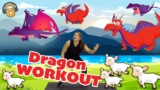 DRAGON WORKOUT (ages 3-8) | Tabata Kids Workout