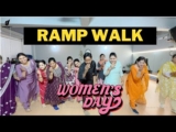 Ramp Walk | Women’s Day Welcome 2025 | Zumba Fitness With Unique Beats | Vivek Sir