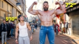 Training W/ a Real Life Giant (Worlds Tallest Bodybuilder)